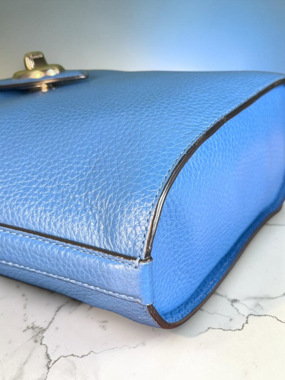 Coach Addie Pebbled Leather Shoulder Crossbody Bag - New without tags - Picture 12 of 14